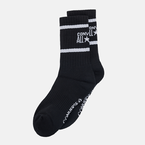 converse匡威2026中性中性-中袜-黑中袜UC0699-023