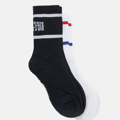 converse匡威2026中性中性-中袜-黑中袜UC0699-023