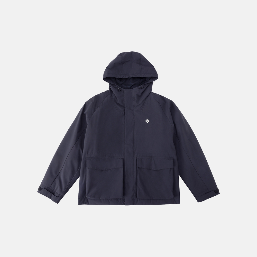 converse匡威2026中性中性-梭织连帽外套-黑梭织连帽外套UCJ415-GHM