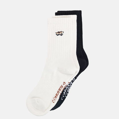 converse匡威2026中性中性-中袜-黑中袜UC0698-023