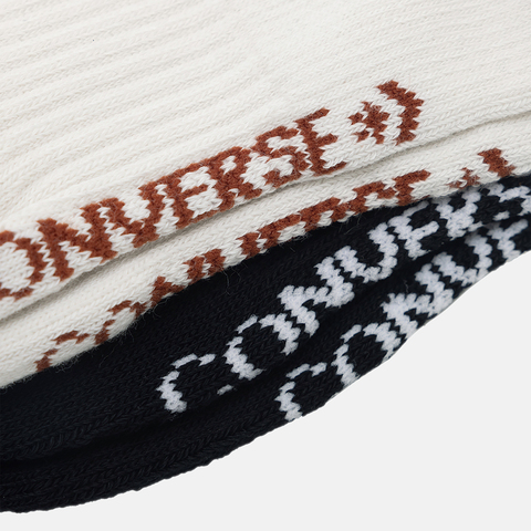 converse匡威2026中性中性-中袜-黑中袜UC0698-023