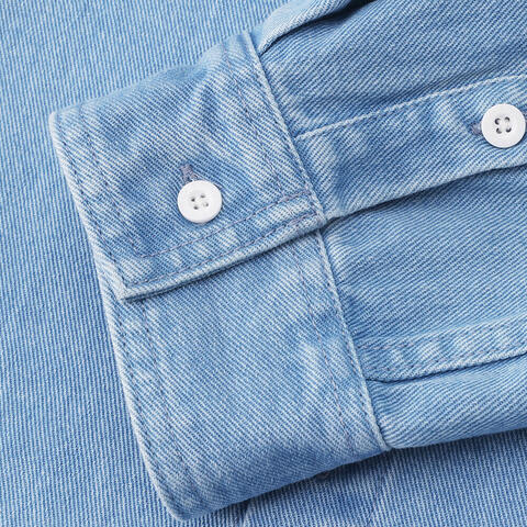 converse匡威2026中性中性-梭织长袖衬衫-蓝梭织长袖衬衫UCJ418-UHC