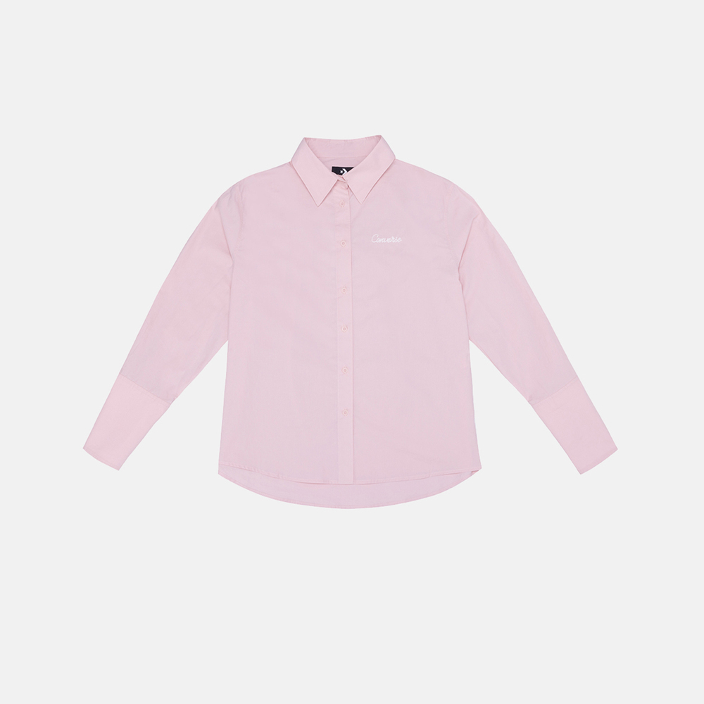 converse匡威2026女子女子-梭织长袖衬衫-粉梭织长袖衬衫WCJ447-AJK