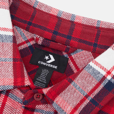 converse匡威2026中性中性-梭织长袖衬衫-红梭织长袖衬衫UCJ393-B35