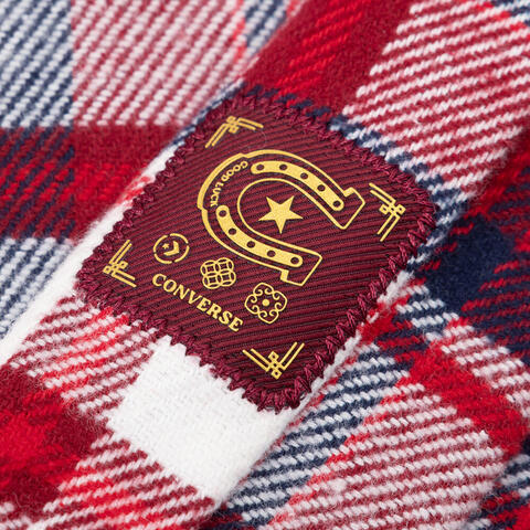 converse匡威2026中性中性-梭织长袖衬衫-红梭织长袖衬衫UCJ393-B35