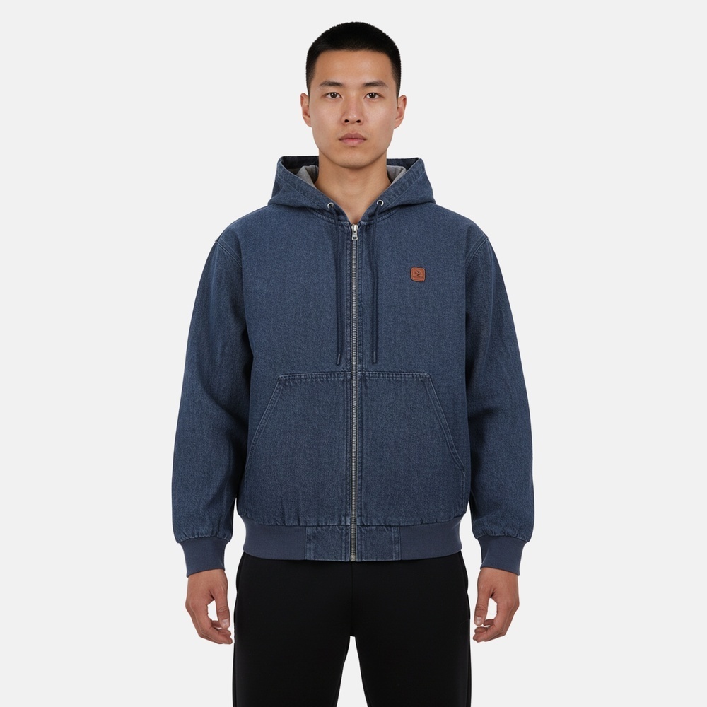 converse匡威2026男子男子-梭织连帽外套-蓝梭织连帽外套MCJ411-UHA