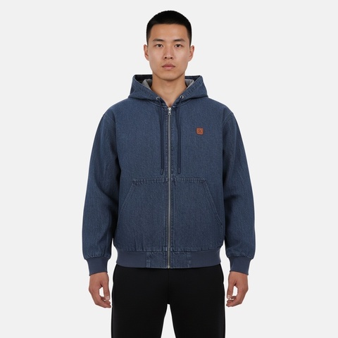 converse匡威2026男子男子-梭织连帽外套-蓝梭织连帽外套MCJ411-UHA