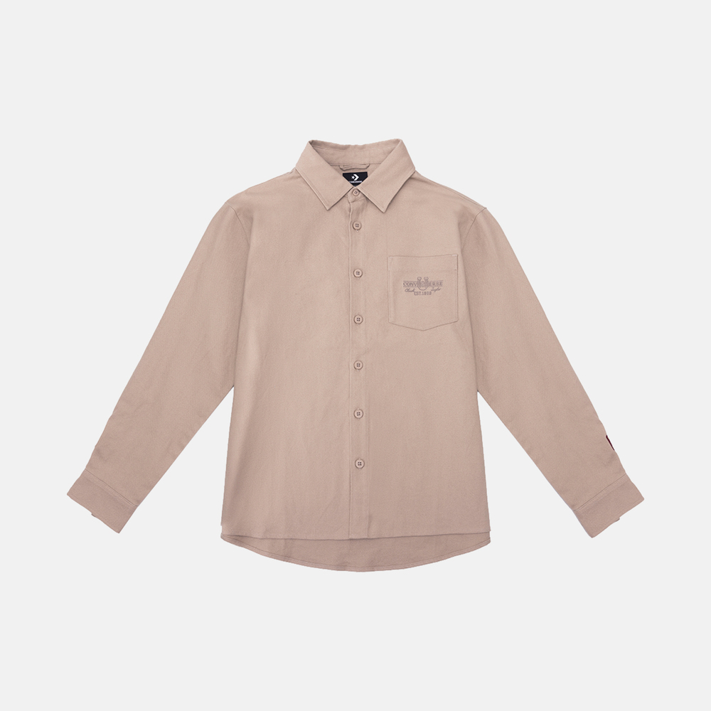 converse匡威2026中性中性-梭织长袖衬衫-棕梭织长袖衬衫UCJ393-X9V