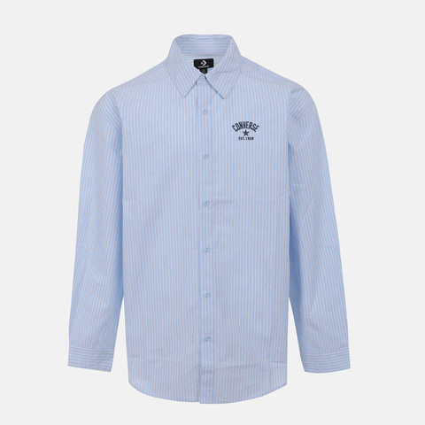 converse匡威2026男子男子-梭织长袖衬衫-蓝梭织长袖衬衫MCJ402-UFC