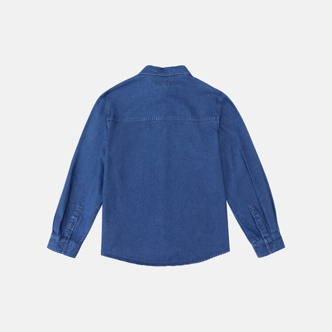 converse匡威2026中性中性-梭织长袖衬衫-蓝梭织长袖衬衫UCJ418-UHA