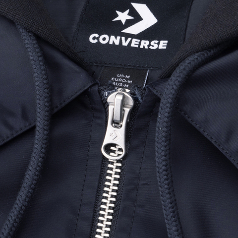 converse匡威2026男子男子-梭织连帽外套-黑梭织连帽外套MCJ414-GHM