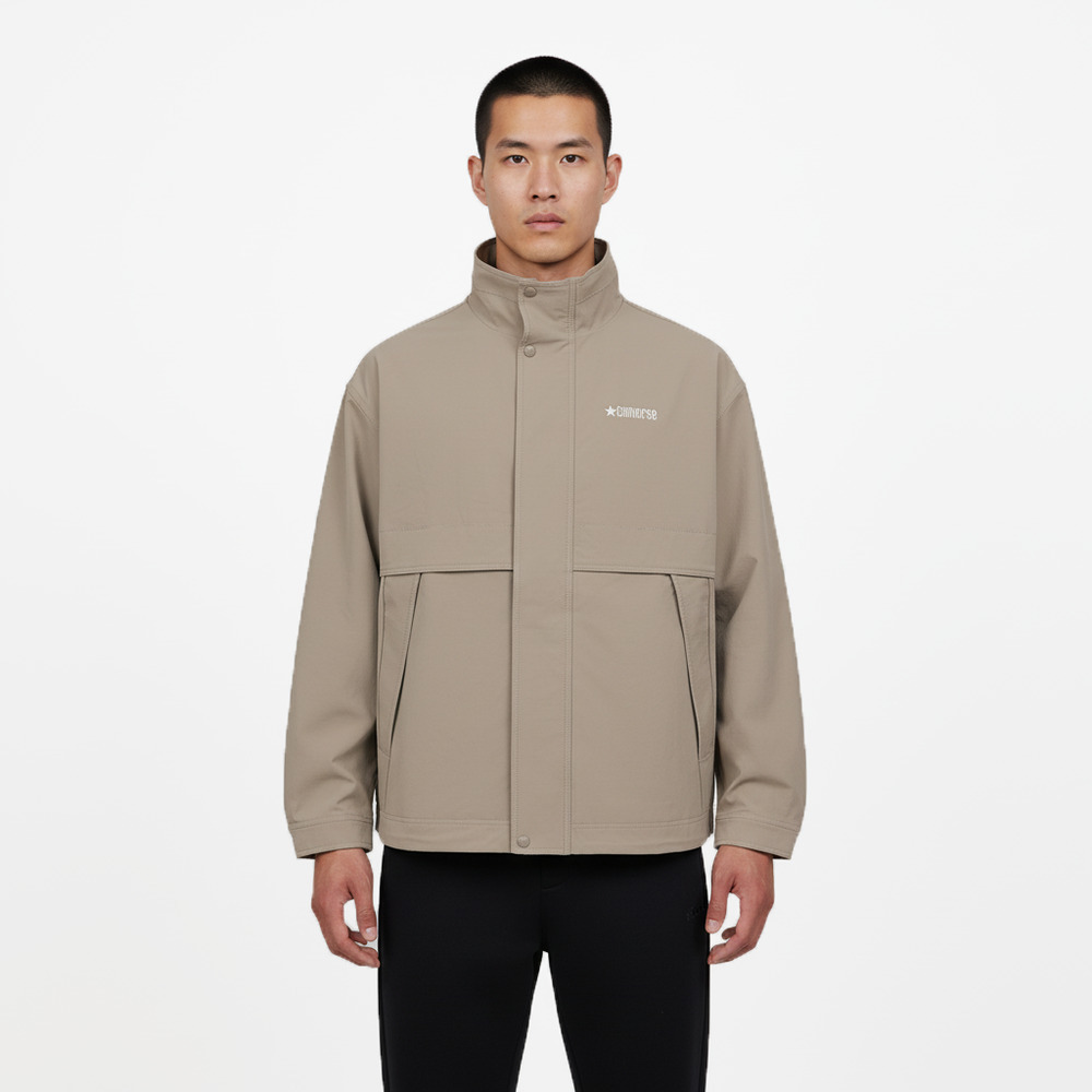 converse匡威2026男子男子-梭织无帽外套-棕梭织无帽外套MCJ404-X63