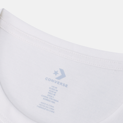converse匡威2026中性中性-针织无领短T-白针织无领短TUCJ437-W2Y