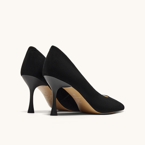 HGK25春季时尚气质百搭尖头细跟高跟鞋女单鞋WAD01AQ5