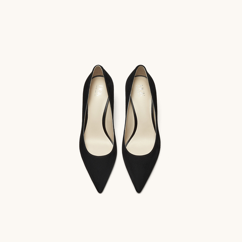 HGK25春季时尚气质百搭尖头细跟高跟鞋女单鞋WAD01AQ5