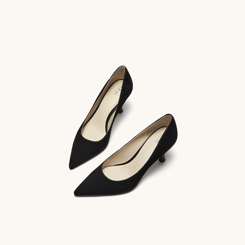 HGK25春季时尚气质百搭尖头细跟高跟鞋女单鞋WAD01AQ5