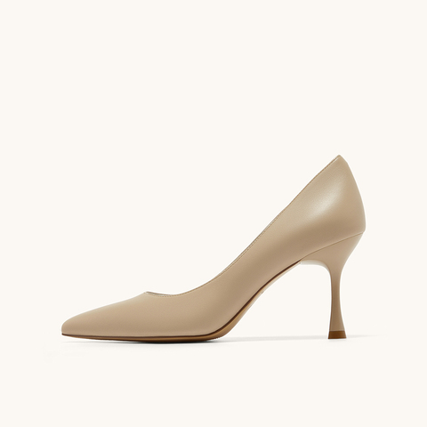 HGK25春季时尚气质百搭尖头细跟高跟鞋女单鞋WAD01AQ5