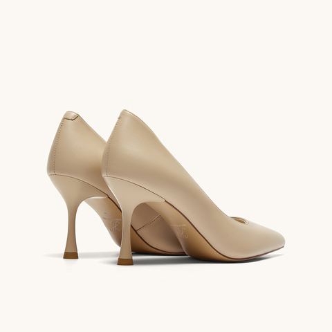 HGK25春季时尚气质百搭尖头细跟高跟鞋女单鞋WAD01AQ5