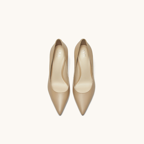 HGK25春季时尚气质百搭尖头细跟高跟鞋女单鞋WAD01AQ5