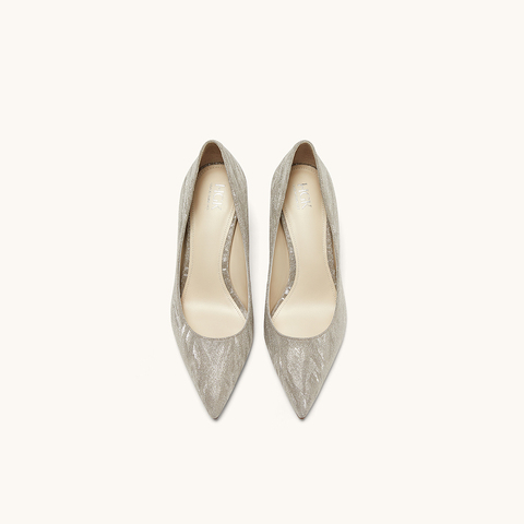 HGK25春季时尚气质百搭尖头细跟高跟鞋女单鞋WAD01AQ5