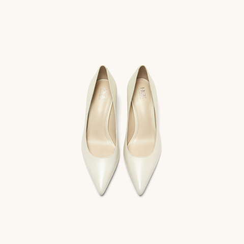 HGK25春季时尚气质百搭尖头细跟浅口通勤高跟鞋女单鞋WAQ02AQ5