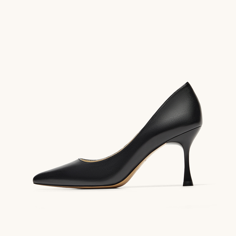 HGK25春季时尚气质百搭尖头细跟高跟鞋女单鞋WAD01AQ5