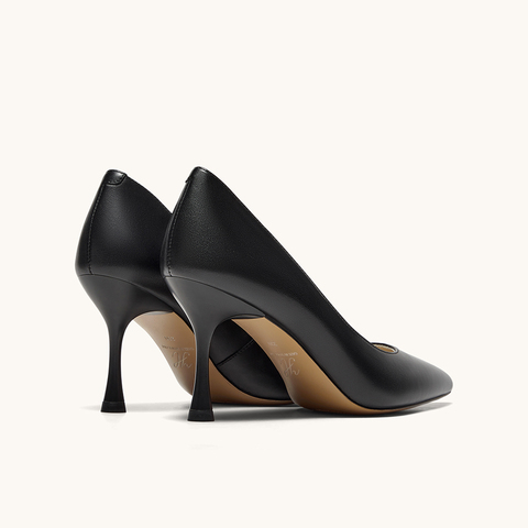 HGK25春季时尚气质百搭尖头细跟高跟鞋女单鞋WAD01AQ5