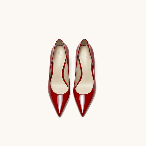 HGK25春季时尚气质百搭尖头细跟高跟鞋女单鞋WAD01AQ5