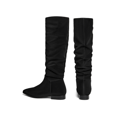 HGK2025冬季新款百搭时尚时装骑士长靴51722DG5