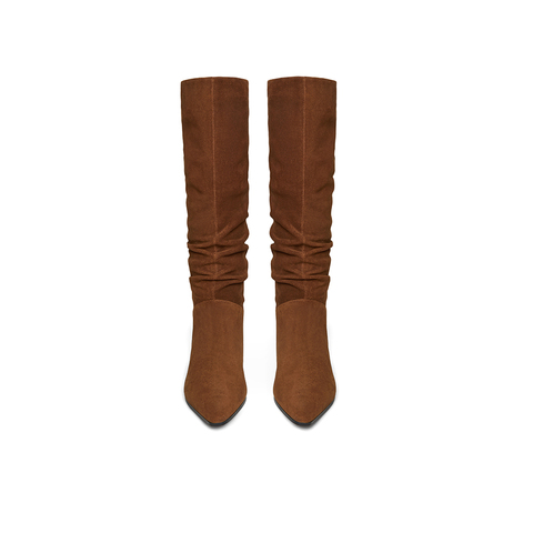 HGK2025冬季新款百搭时尚时装骑士长靴51722DG5