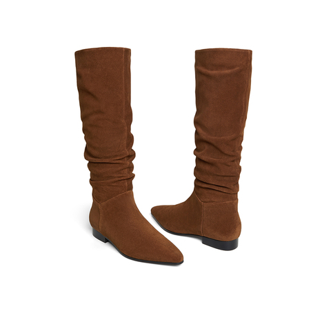 HGK2025冬季新款百搭时尚时装骑士长靴51722DG5