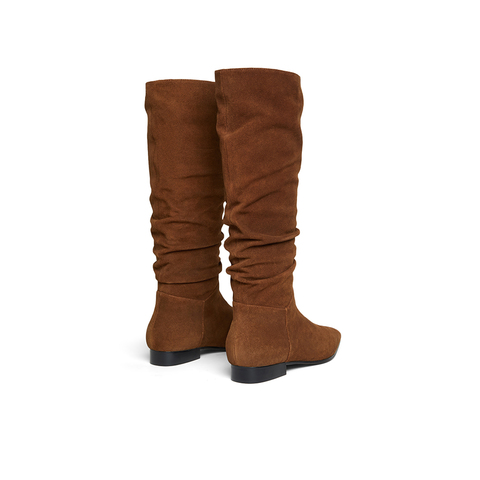 HGK2025冬季新款百搭时尚时装骑士长靴51722DG5