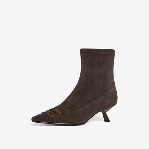 HGK25冬贝尔摩德牛皮短靴WTZ31DZ5