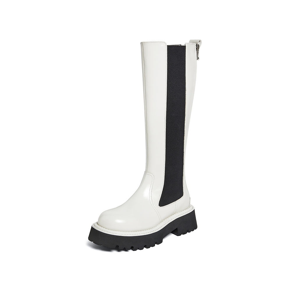 HGK25冬暗夜曙光牛皮骑士靴2398CDG5