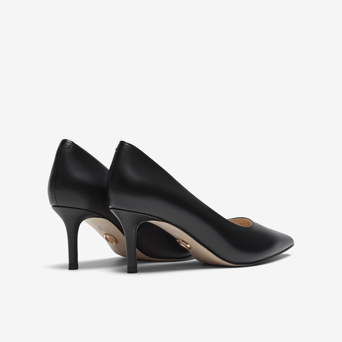 HGK26春漆牛皮革高跟鞋女单鞋WAP03AQ6