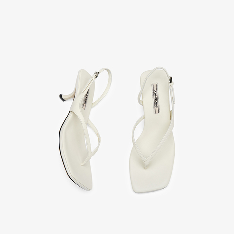 73hours女鞋Santorini2023夏季新品人字细带高跟拖鞋女