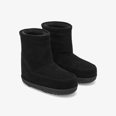 73hours女鞋绵绵吐司2024冬季新品纯色圆头厚底雪地靴