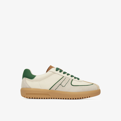 73hours女鞋清新柑橘2025春季新品系带平底圆头德训鞋