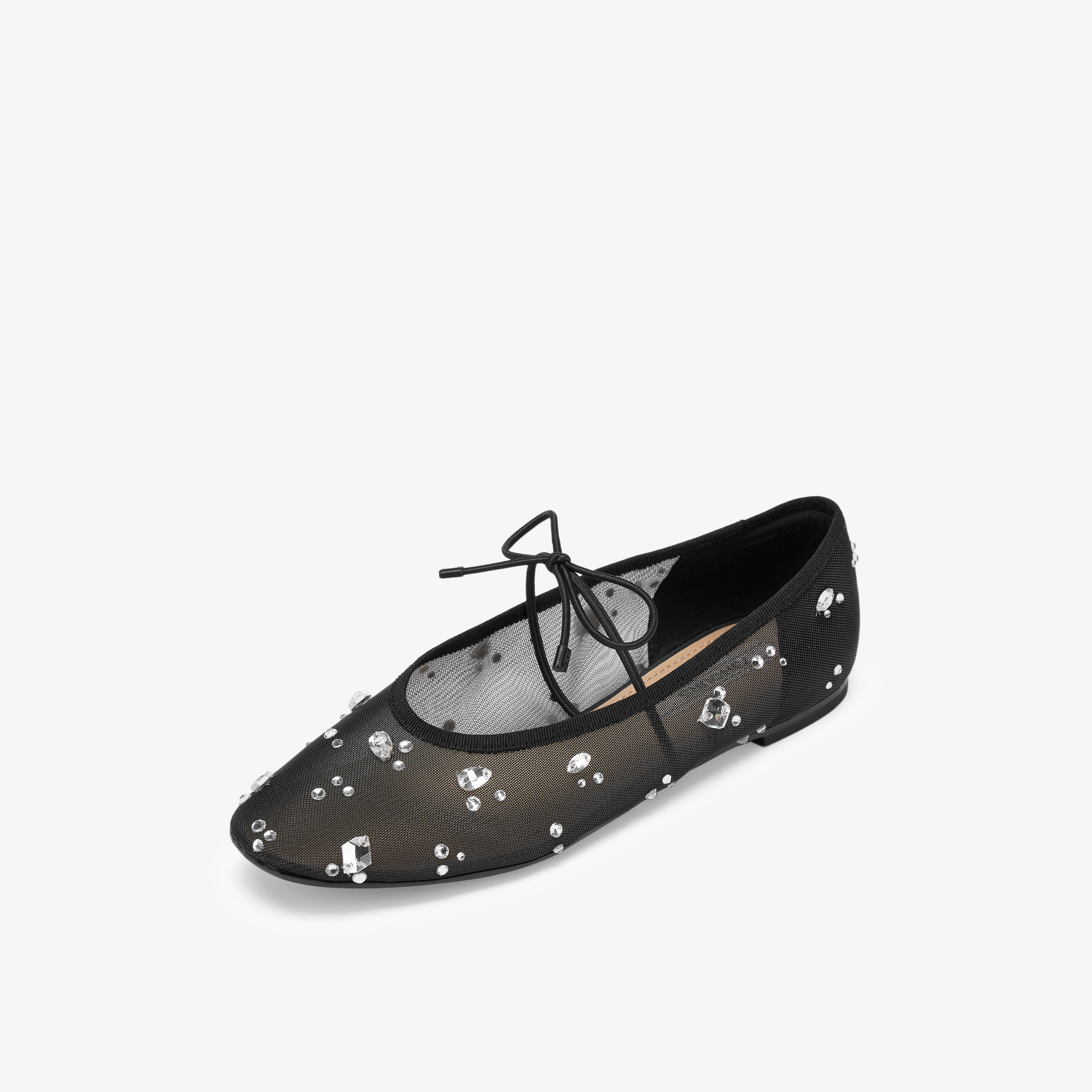 73hours女鞋卡普里岛2025春季新品圆头纯色平底芭蕾鞋