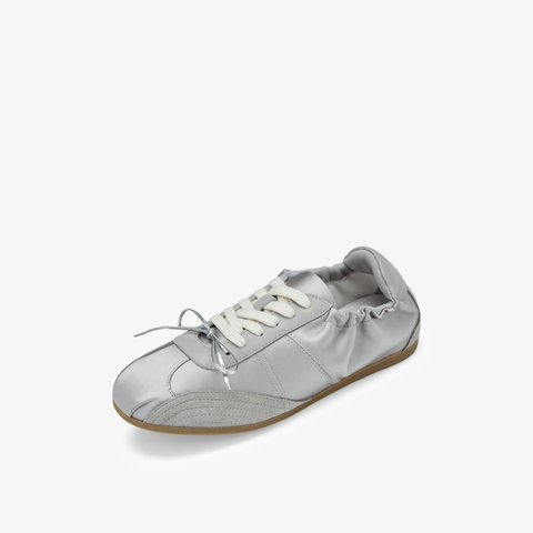 73hours女鞋假期富纯色圆头系带德训鞋