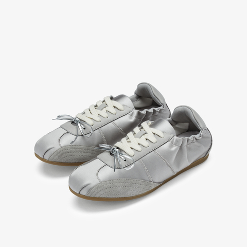 73hours女鞋假期富纯色圆头系带德训鞋