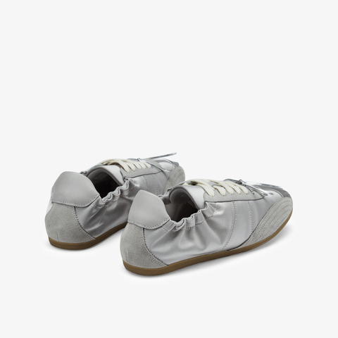 73hours女鞋假期富纯色圆头系带德训鞋