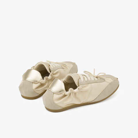 73hours女鞋假期富人纯色圆头系带德训鞋