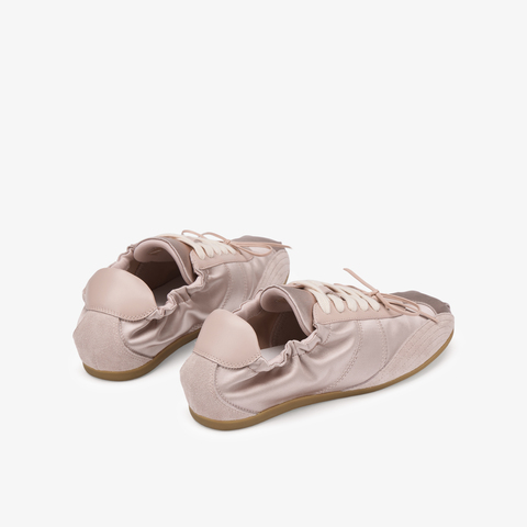 73hours女鞋假期富人纯色圆头系带德训鞋