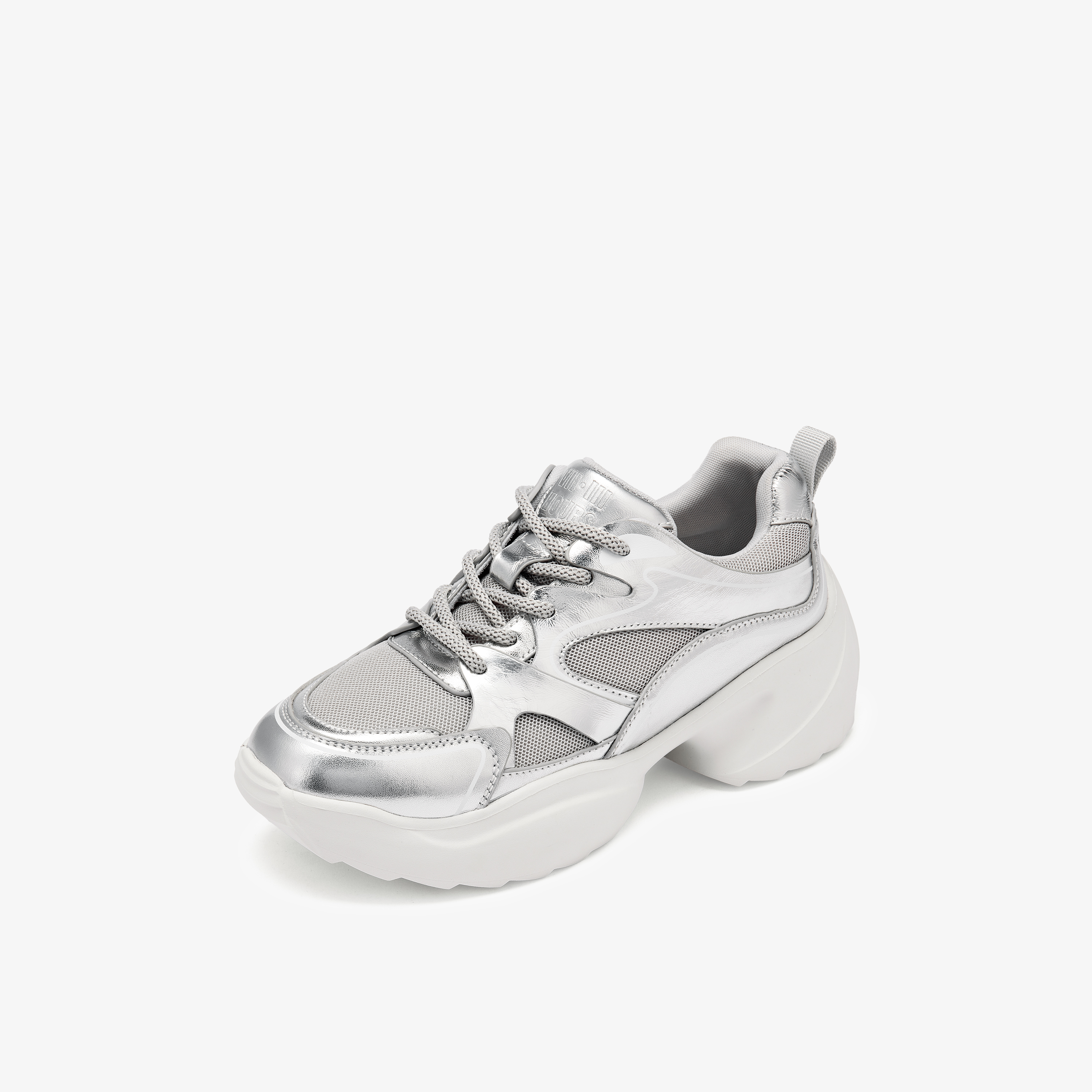 73hours女鞋周日暂停2025秋季新品厚底系带圆头老爹鞋