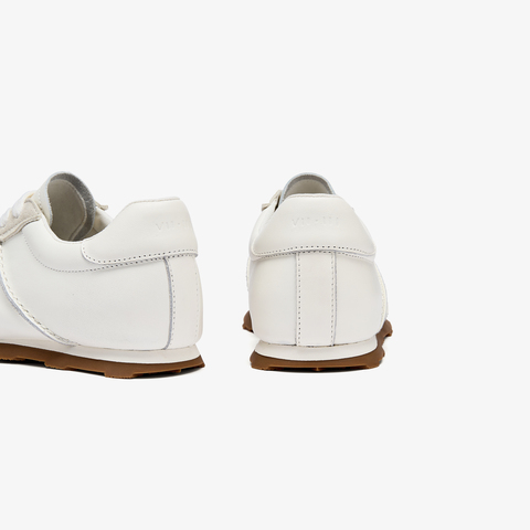 73hours女鞋自由时刻2025秋季新品平底系带拼色德训鞋