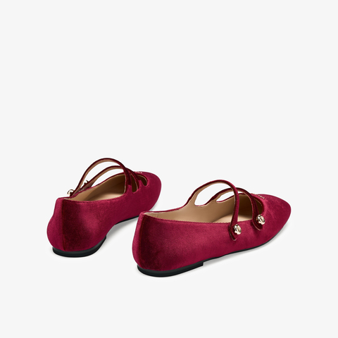 73hours女鞋色彩剧场2025秋季新品圆头平底纯色玛丽珍鞋