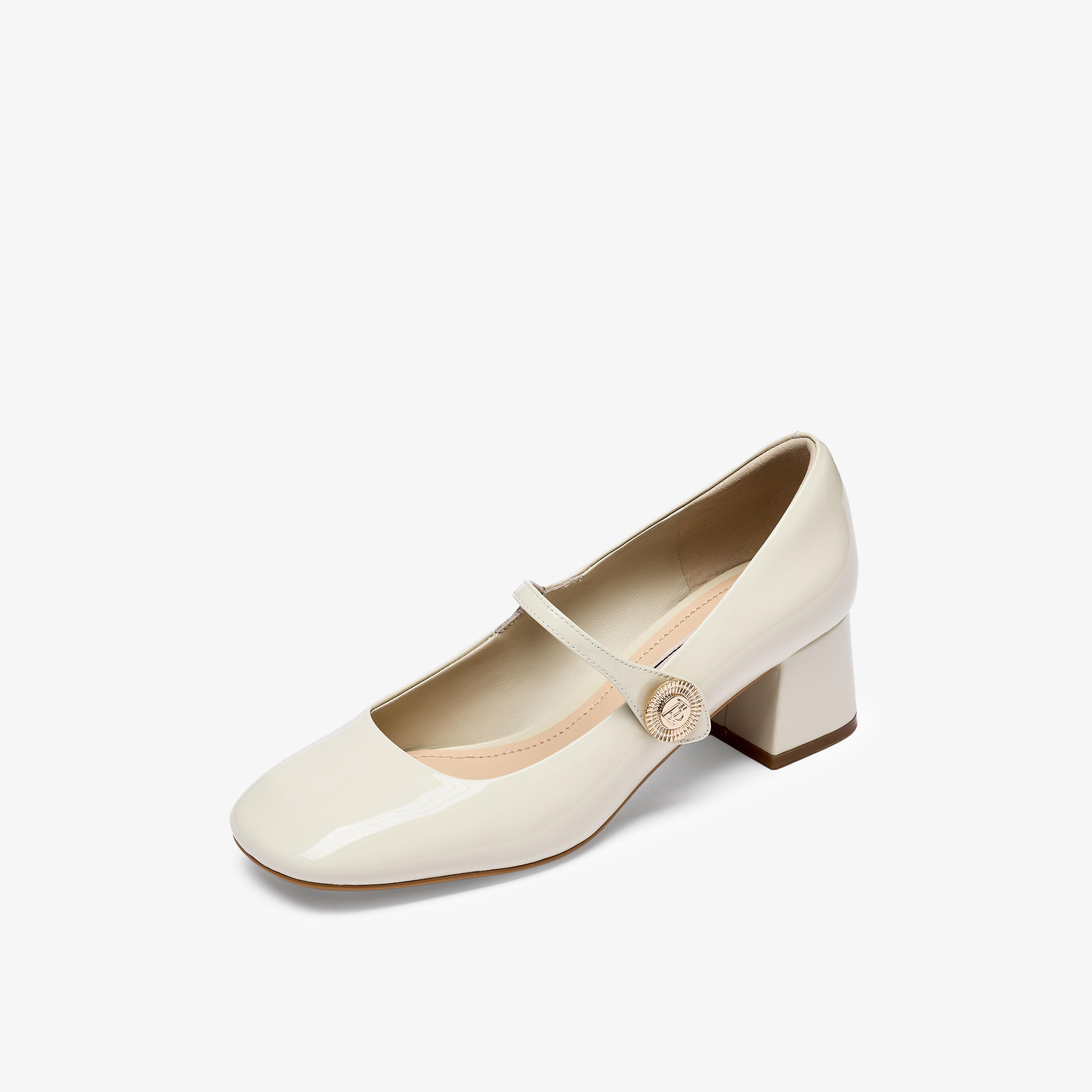 73hours女鞋午后甜茶2025秋季新款时尚粗跟单鞋气质法式玛丽珍鞋