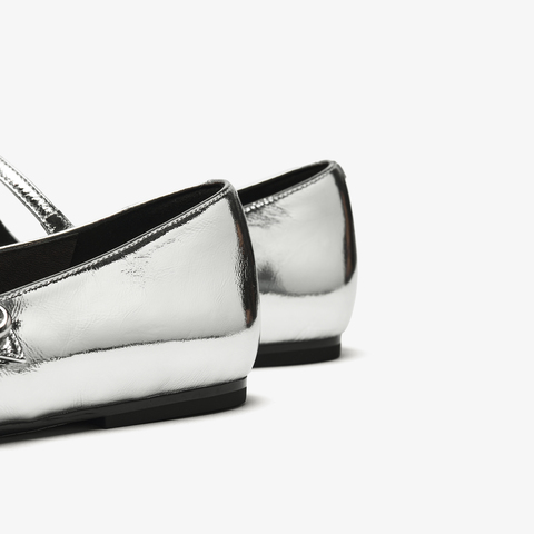 73hours女鞋色彩剧场2025秋季新品圆头平底纯色玛丽珍鞋