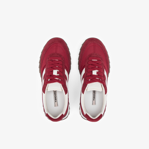 73hours女鞋小饼干2025春季新品平底纯色系带运动休闲鞋